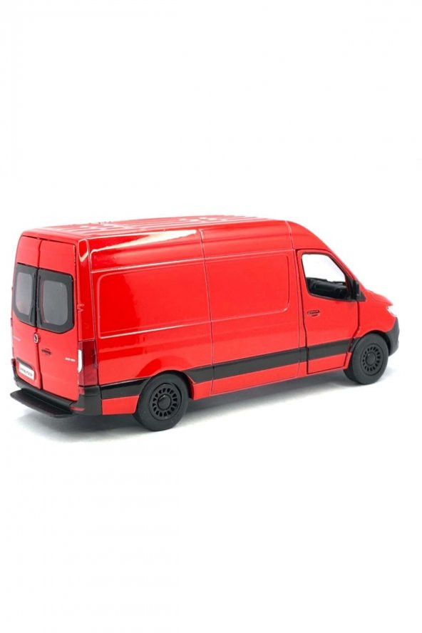 Mercedes-benz Sprinter - Çek Bırak 5inch. Lisanslı Model Araba, Oyuncak Araba 1:48 - 4