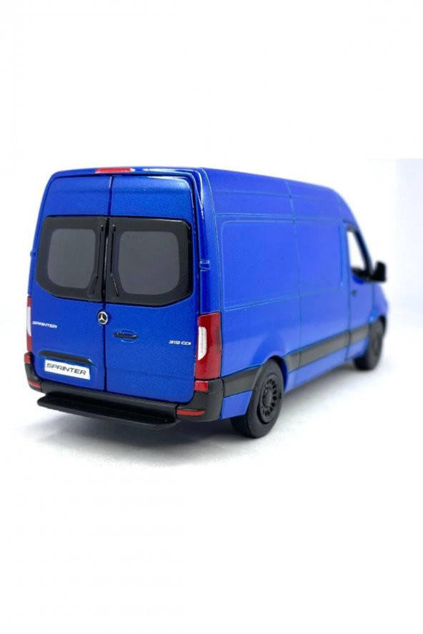 Mercedes-benz Sprinter - Çek Bırak 5inch. Lisanslı Model Araba, Oyuncak Araba 1:48 - 3