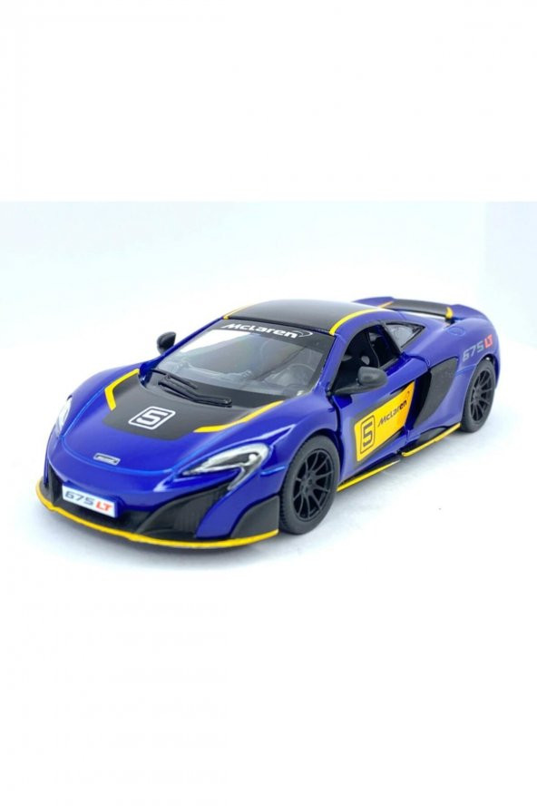 Mclaren 675lt (modifiyeli) - Çek Bırak 5inch. Lisanslı Model Araba, Oyuncak Araba 1:36 - 3