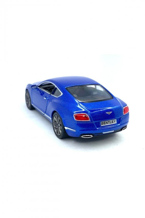 2012 Bentley Continental Gt Speed - Çek Bırak 5inch. Lisanslı Model Araba, Oyuncak Araba 1:38 - 2