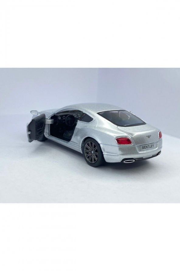 2012 Bentley Continental Gt Speed - Çek Bırak 5inch. Lisanslı Model Araba, Oyuncak Araba 1:38 - 3