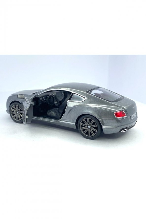 2012 Bentley Continental Gt Speed - Çek Bırak 5inch. Lisanslı Model Araba, Oyuncak Araba 1:38 - 4