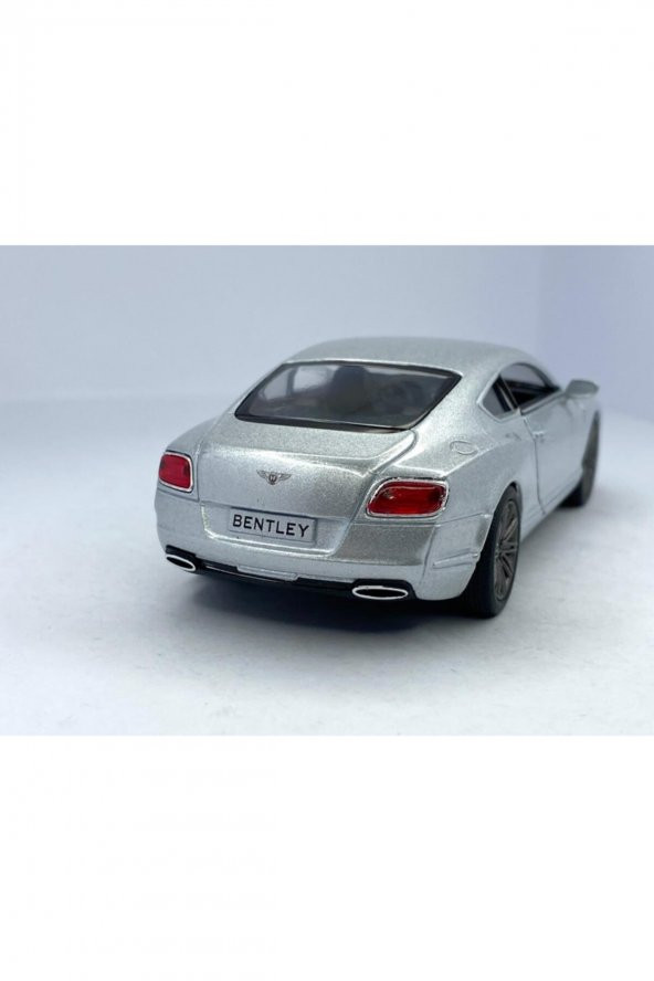 2012 Bentley Continental Gt Speed - Çek Bırak 5inch. Lisanslı Model Araba, Oyuncak Araba 1:38 - 5