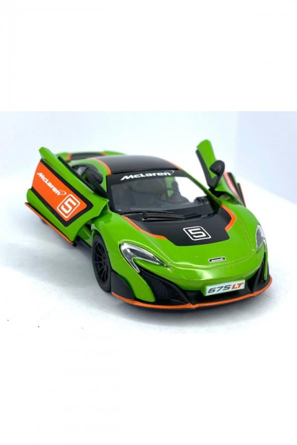 Mclaren 675lt (modifiyeli) - Çek Bırak 5inch. Lisanslı Model Araba, Oyuncak Araba 1:36 - 3