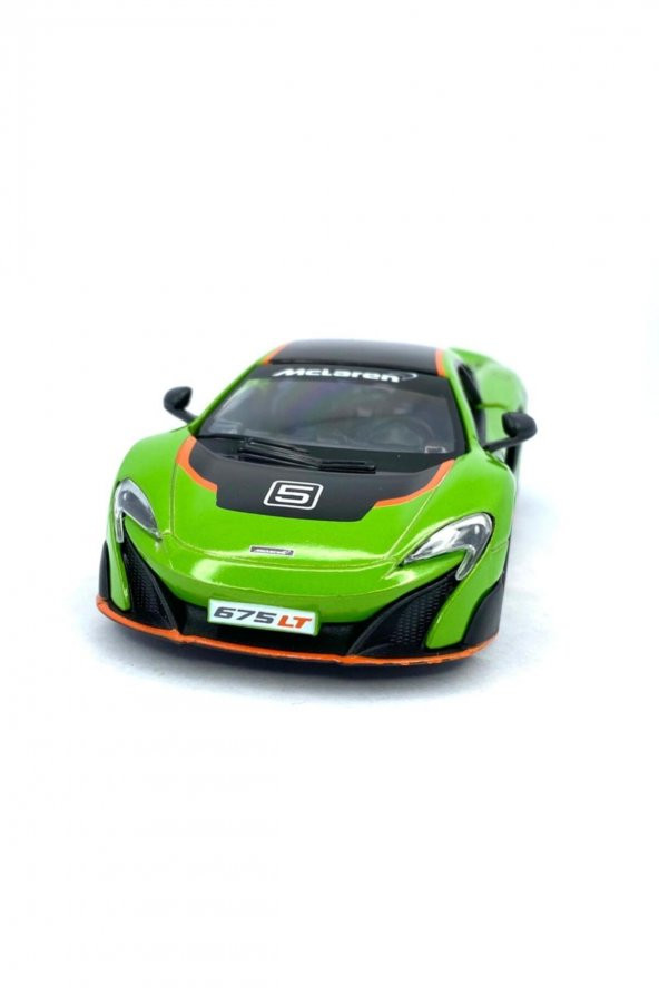 Mclaren 675lt (modifiyeli) - Çek Bırak 5inch. Lisanslı Model Araba, Oyuncak Araba 1:36 - 5