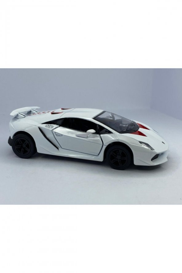 Lamborghini Sesto Elemento - Çek Bırak 5inch. Lisanslı Model Araba, Oyuncak Araba 1:38 - 2