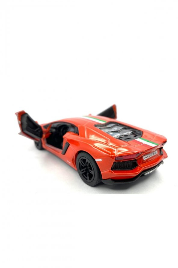 Lamborghini Aventador Lp 700 - 4 (şeritli) Çek Bırak 5 Inch. Ölçek 1:38