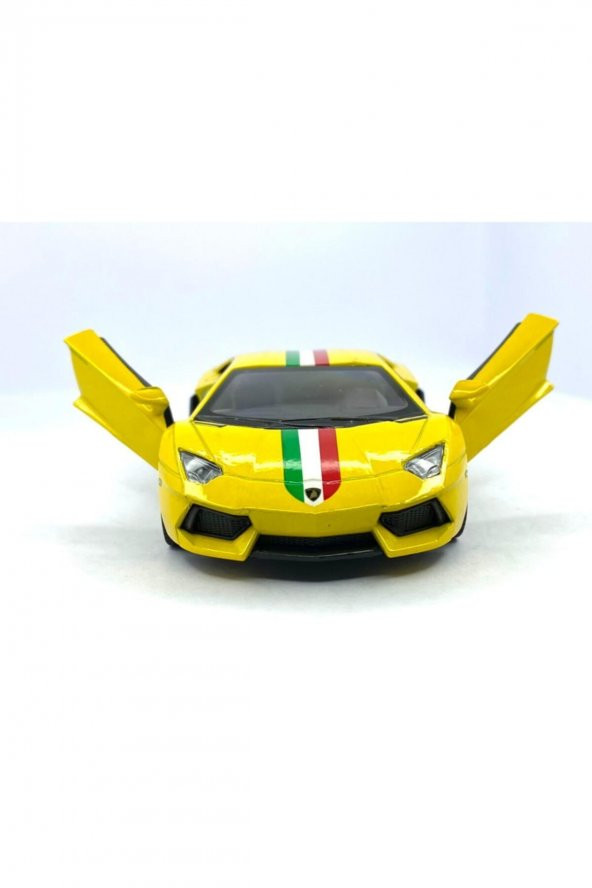 Lamborghini Aventador Lp 700 - 4 (şeritli) Çek Bırak 5 Inch. Ölçek 1:38