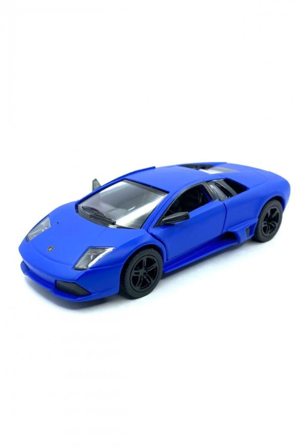 Lamborghini (MAT RENKLİ) Çek Bırak 5inch. Lisanslı Model Araç, Oyuncak Araba