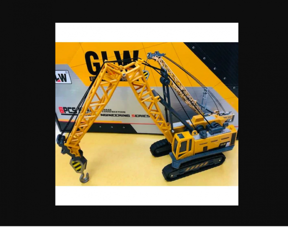 Oyuncak Vinç 360° Döner, Çevirmeli Makaralı, İleri Geri - 3