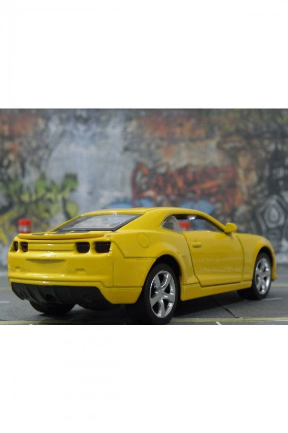 Diecast Camaro Metal Çek Bırak Model Oyuncak Araba - 5
