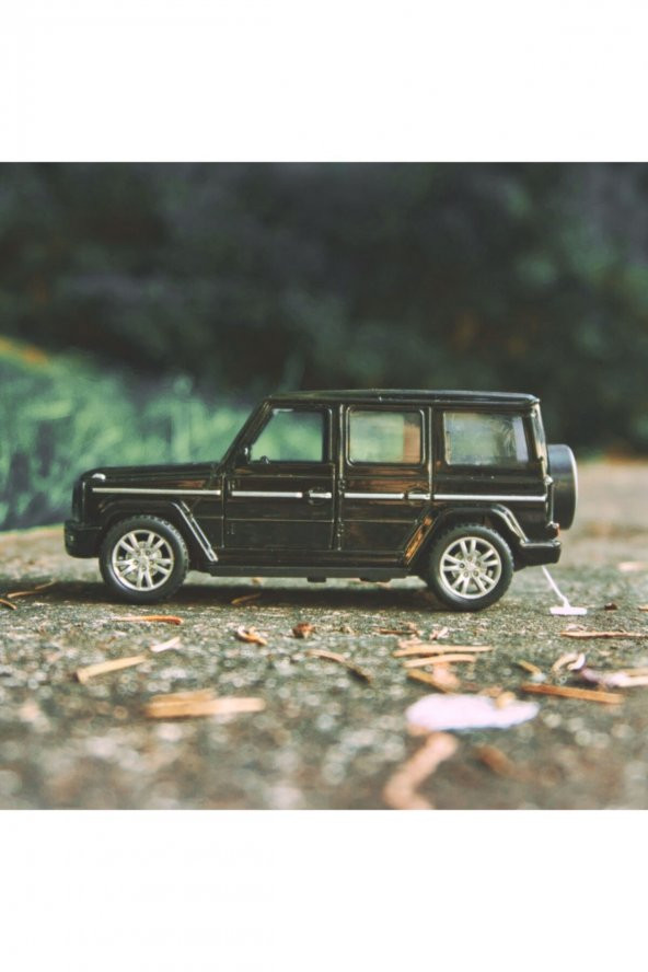 Benz G63 Koleksiyon Metal 12cm Jip Siyah - 3