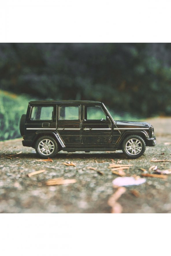Benz G63 Koleksiyon Metal 12cm Jip Siyah - 4