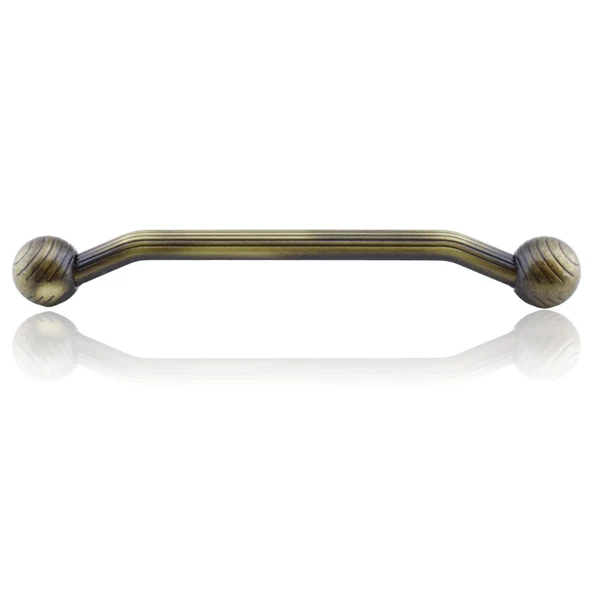 Topuz Eskitme Antik Sarı (160 mm-16.0 cm) Metal Mobilya Mutfak Çekmece Dolap Kulpu Kulbu Kulpları - 5