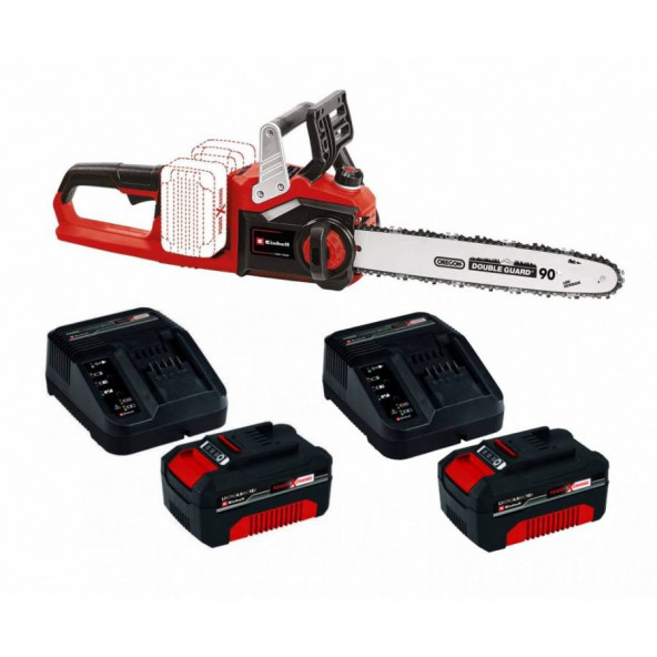 Einhell Ge-lc 36/35 Li 36v Akülü Ağaç Kesme Odun Motoru 2x4ah