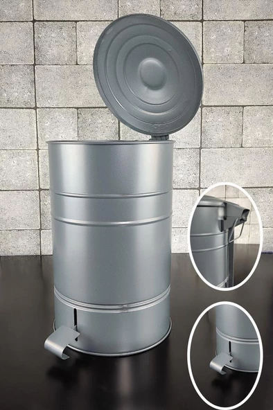 Digithome Mutfak Çöp Kovası 16 Lt Antrasit - 1061 C1-1-156