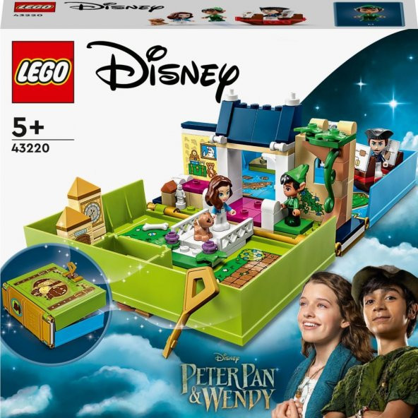 LEGO Disney 43220 Peter Pan and Wendys Storybook Adventure