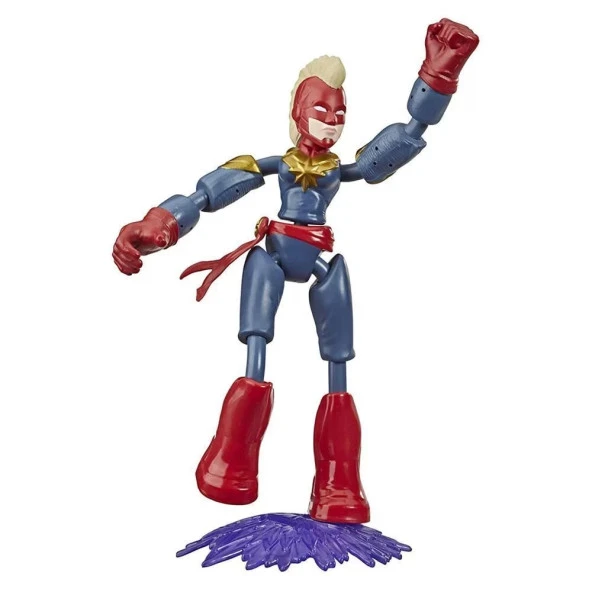 Avengers Bend & Flex Figür - Captain Marvel