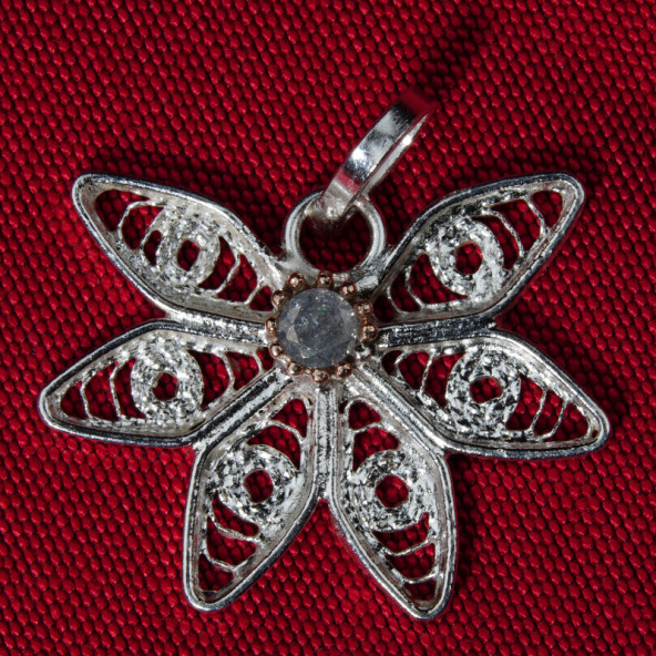 Yarım Yıldız Kolye Ucu ürün görseli 1