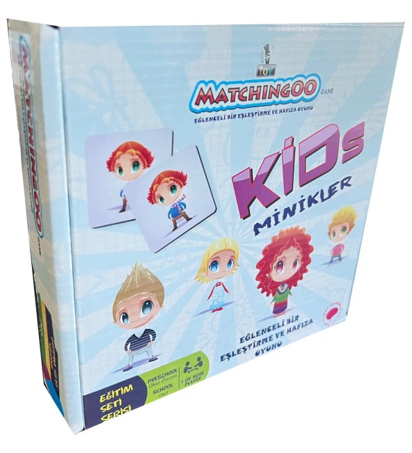 Matchingoo Eşleştirme Ve Hafıza Kartları : Kids -  Minikler - 2