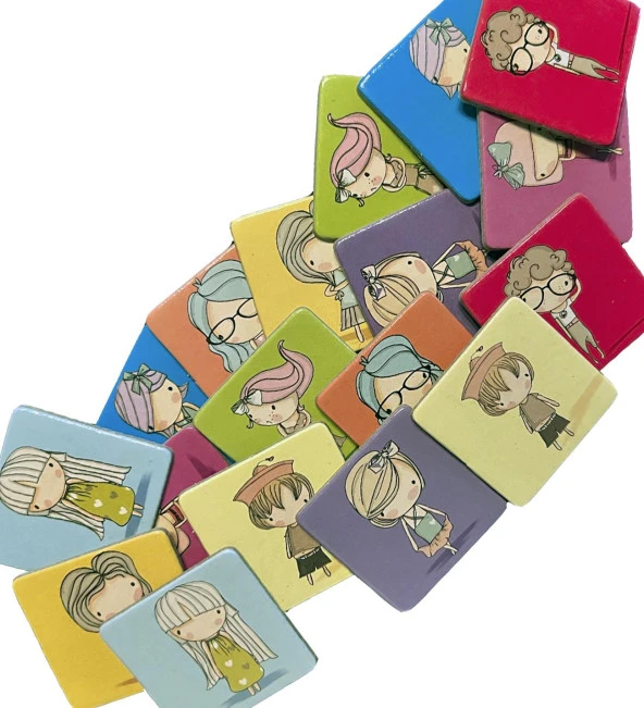 Matchingoo Eşleştirme Ve Hafıza Kartları: Teenage Girls - 3