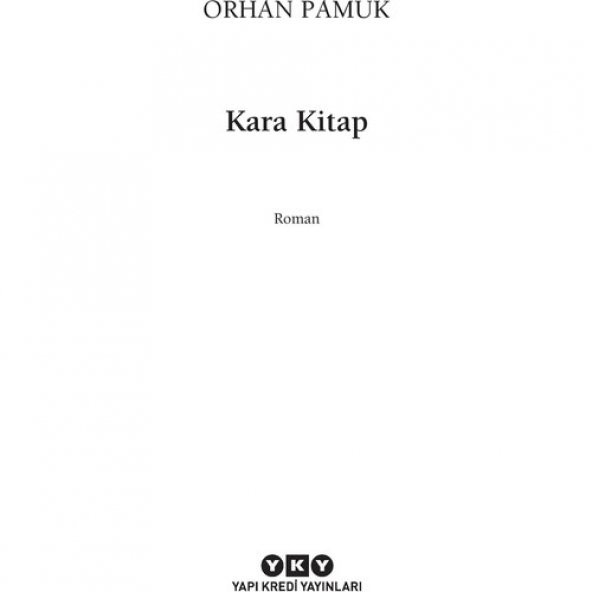 KARA KİTAP-ROMAN - 4