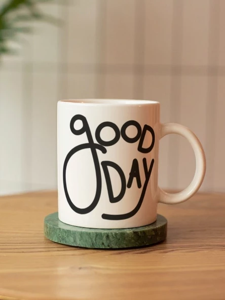 Motivasyon Çift Taraf Baskılı Özel Tasarım Baskılı Kupa Bardak Hediye Çay-Kahve Bardağı - Resim 3