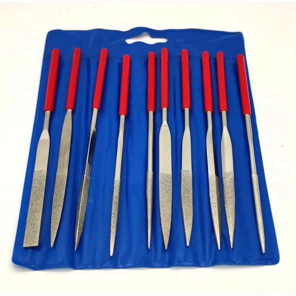 PLD Elmas Eğe Takımı 10 Parça 160mm - 3