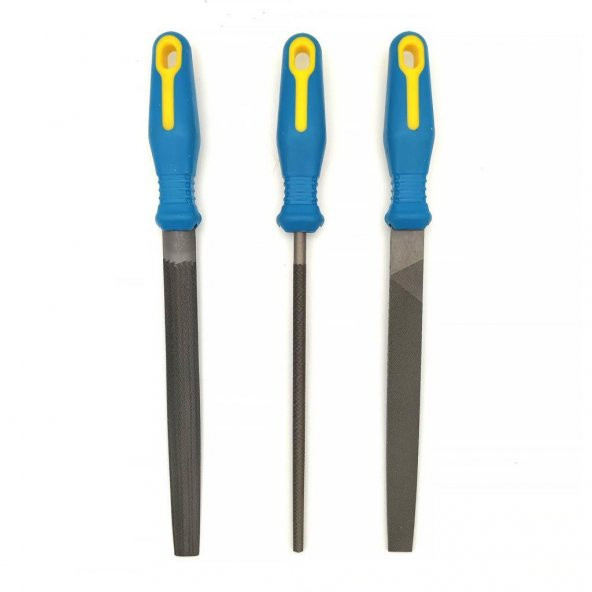 PLD Saplı Eğe Takımı 3 Parça 200mm 8"