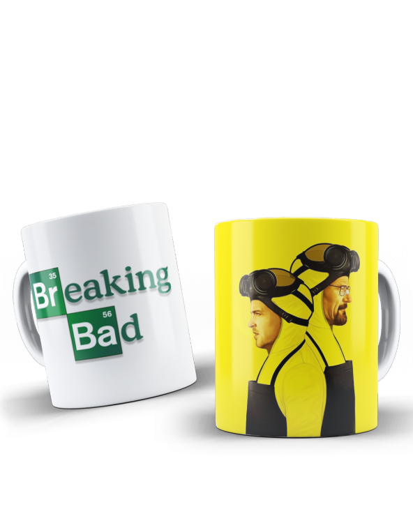 Breaking Bad WWhite Jesse Pinkman Özel Tasarım Baskılı Kupa Bardak Hediye Kahve Bardağı