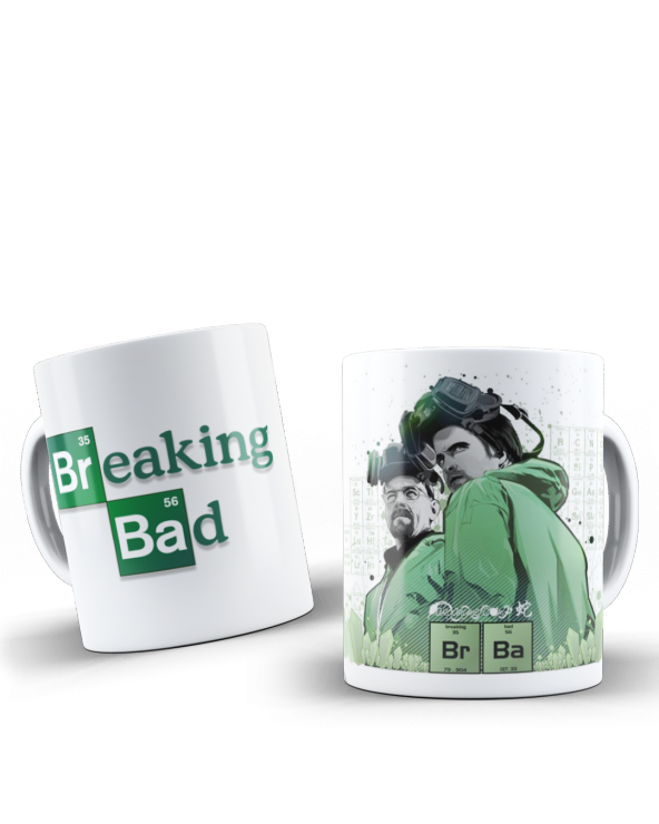 Breaking Bad Temalı Özel Tasarım Baskılı Kupa Bardak 001