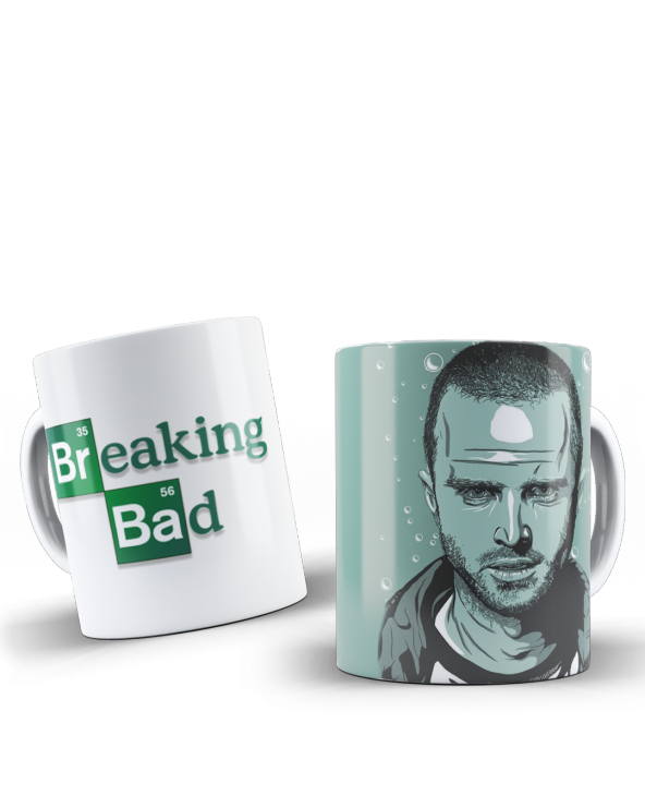 Breaking Bad Jesse Pinkman Özel Tasarım Çift Taraf Baskılı Kupa Bardak Hediye Kahve Bardağı