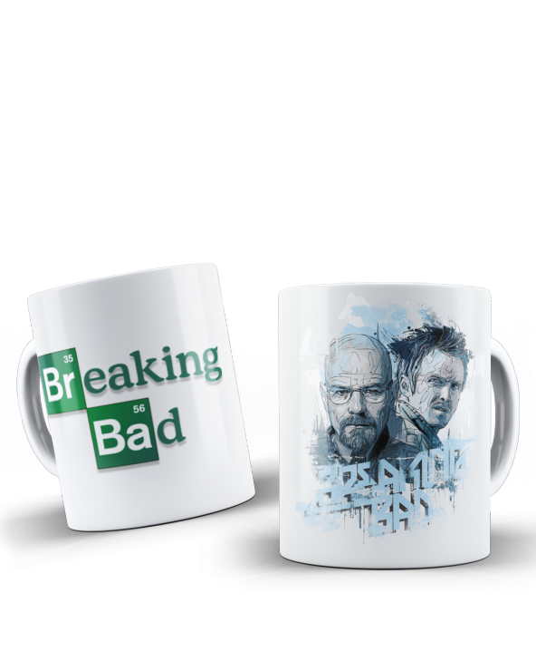 Breaking Bad Temalı Özel Tasarım Baskılı Kupa Bardak 001