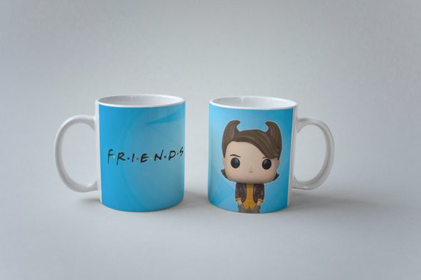 Friends Temalı Özel Tasarım Baskılı Kupa Bardak 001