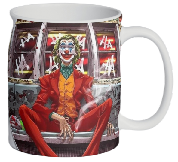 Joker Temalı Özel Tasarım Baskılı Kupa Bardak 001