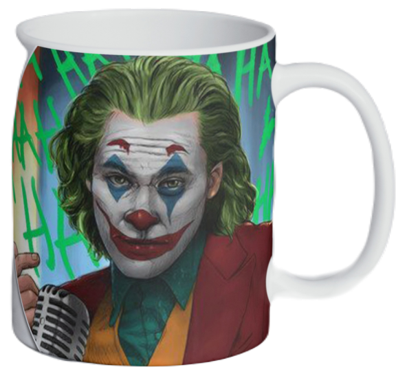 Joker Temalı Özel Tasarım Baskılı Kupa Bardak 001