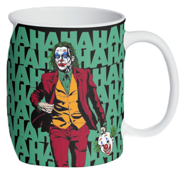 Joker Temalı Özel Tasarım Baskılı Kupa Bardak 001