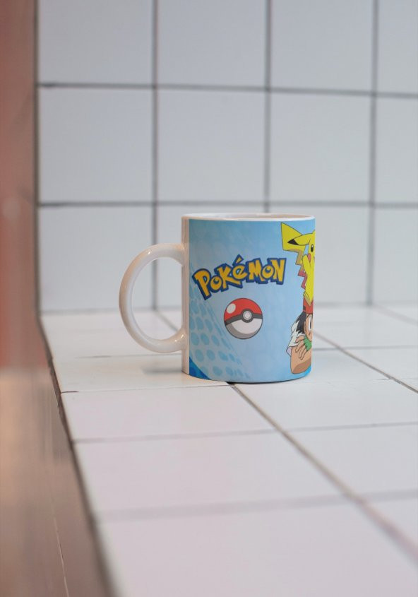 Anime Pokemon Özel Tasarım Baskılı Kupa Bardak Hediye Kupa Bardak Çay-Kahve Bardağı - 3