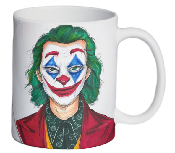 Joker Temalı Özel Tasarım Baskılı Kupa Bardak 001