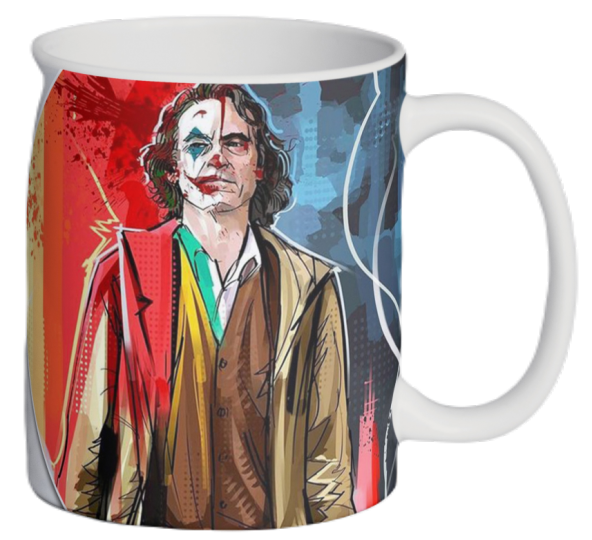 Joker Temalı Özel Tasarım Baskılı Kupa Bardak 001