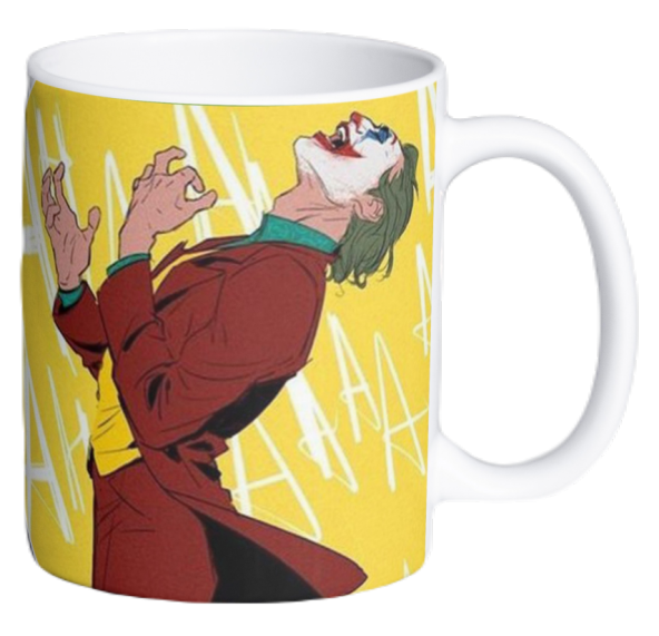 Joker Temalı Özel Tasarım Baskılı Kupa Bardak 001