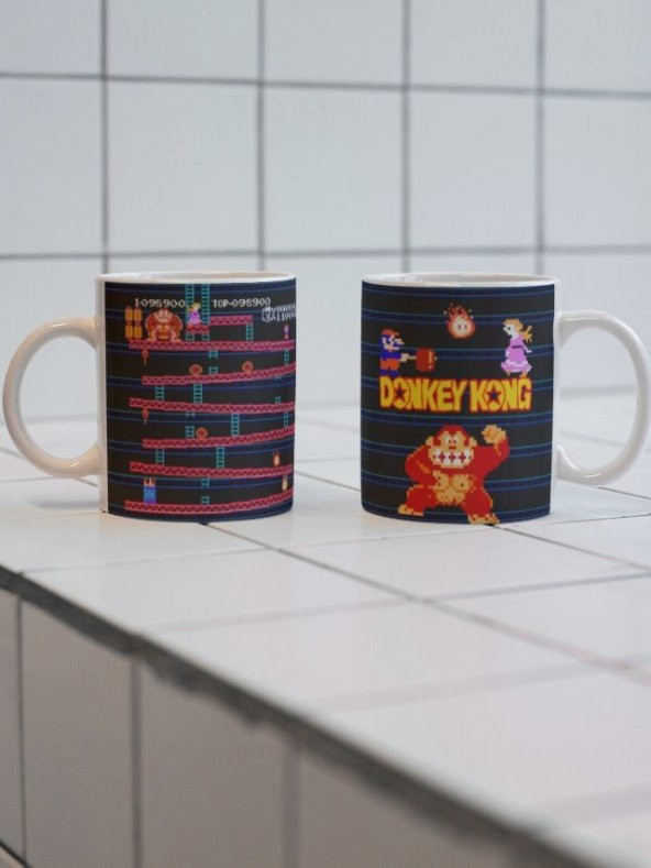 Atari Oyunları Nostalji Oyunlar Özel Tasarım Baskılı Kupa Bardak-Çay Kahve Bardağı Hediye