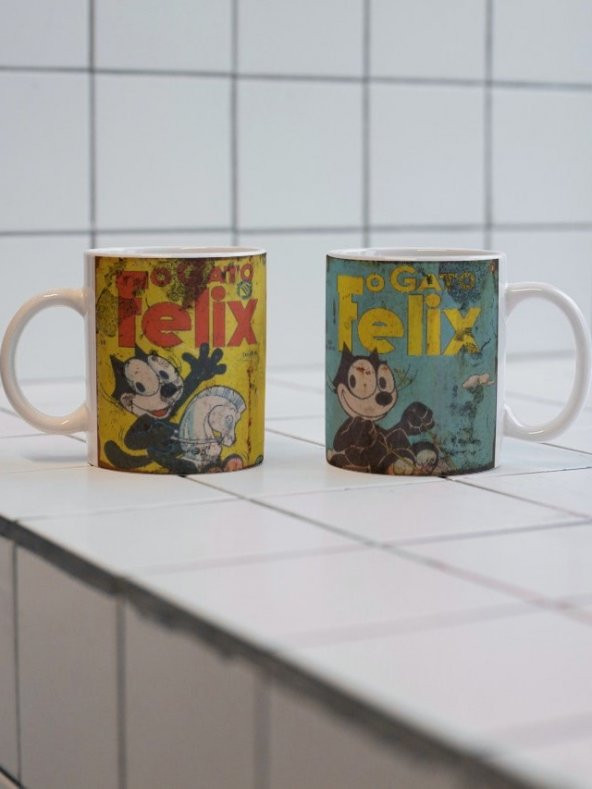 Retro Vintage Eski Zamanlar Özel Tasarım Baskılı Kupa Bardak-Çay Kahve Bardağı Hediye