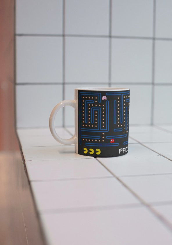 Atari Oyunları Nostalji Oyunlar Özel Tasarım Baskılı Kupa Bardak-Çay Kahve Bardağı Hediye - 3