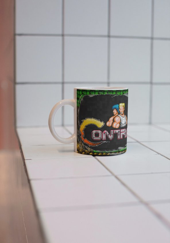 Atari Oyunları Nostalji Oyunlar Özel Tasarım Baskılı Kupa Bardak-Çay Kahve Bardağı Hediye - 3