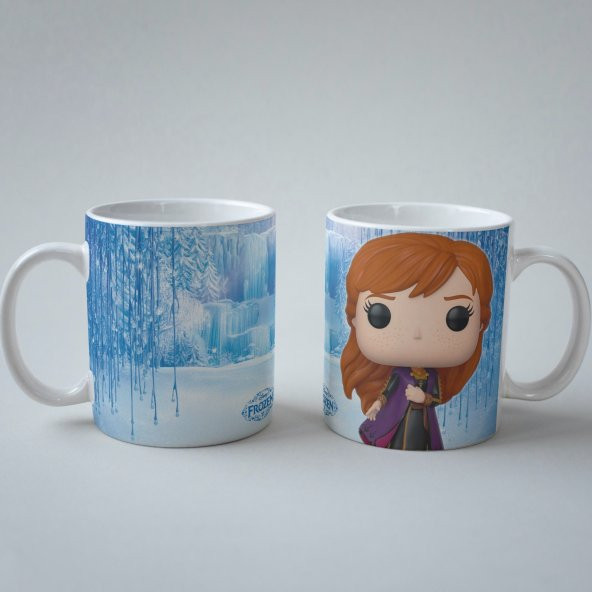 Frozen Temalı Özel Tasarım Baskılı Kupa Bardak 001 - Resim 2