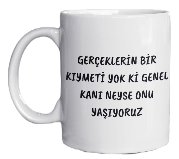 Gibi Dizi Replik Baskılı Kupa Bardak Özel Sublimasyon Baskı Gibi Yılmaz