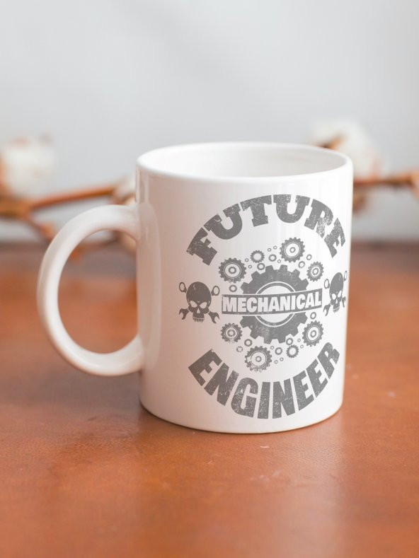 Mühendis Temalı Özel Tasarım Kupa Meslek Kupaları Baskılı Hediye Kupa Bardak-Doğum Günü Hediye - Resim 2