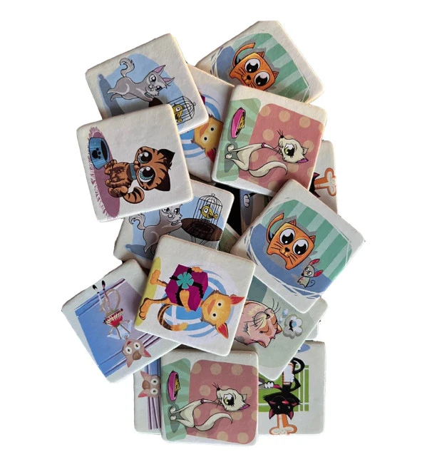 Matchingoo Eşleştirme Ve Hafıza Kartları: Cats - Kedicikler - 2