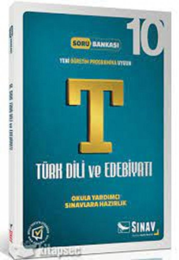 10. Sınıf Türk Dili ve Edebiyatı Soru Bankası Sınav Dergisi Yayınları